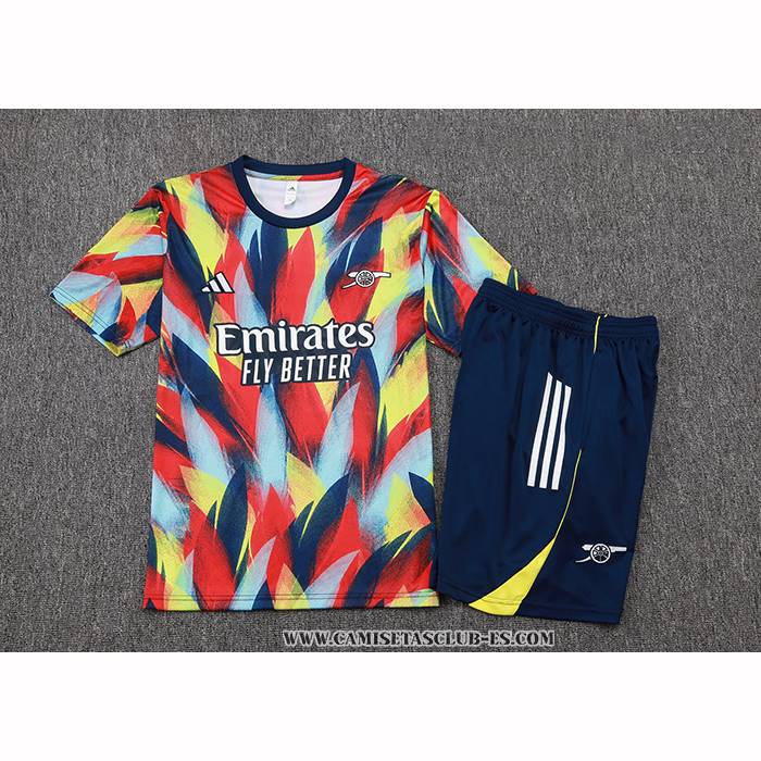 Chandal del Arsenal 25-26 Manga Corta - Pantalon Corto Multicolor